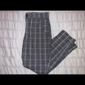 Hollister Black and White Pants